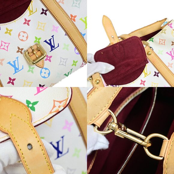 LOUIS VUITTON Aurelia MM Shoulder Bag Monogram Multi Leather - Picture 10 of 14